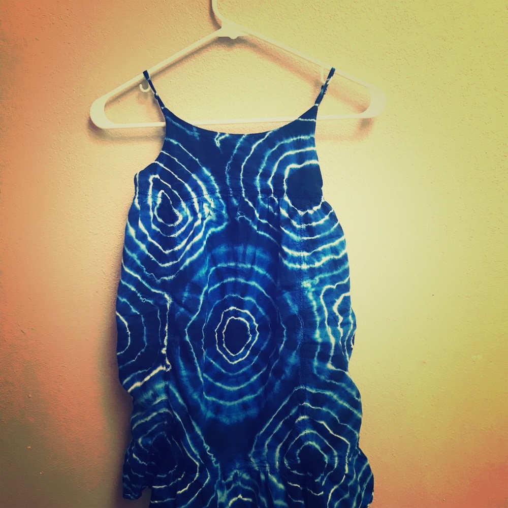 Blue/Black/White GapKids Summer Dress